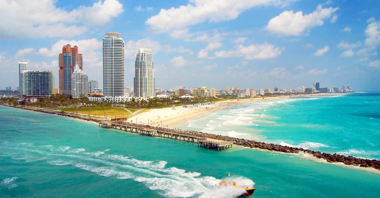 View of Miami Beach