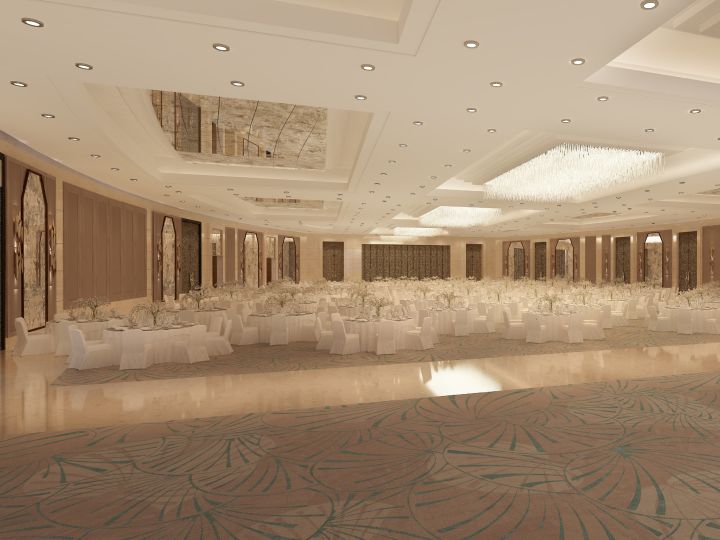 Grand Ballroom Setup for an Event